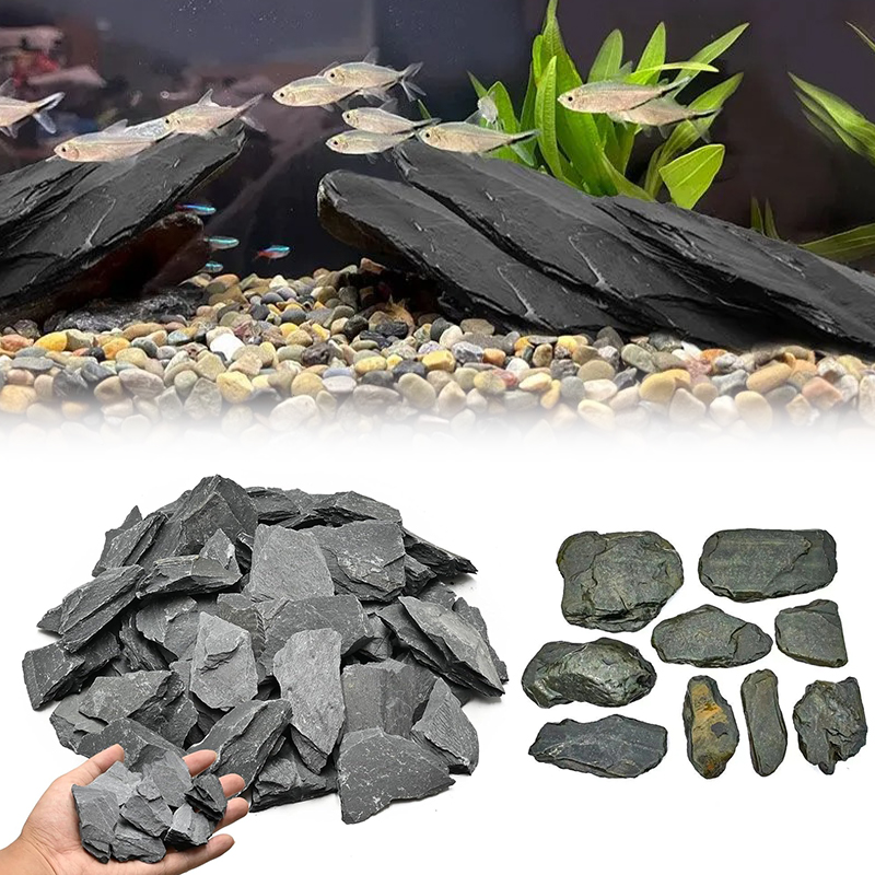 Aquarium Fish House - Kit de piedras para paisajismo de