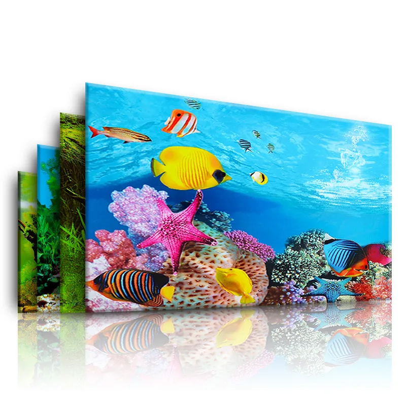 Aquarium Fish Background - Fondo para acuario, pegatina 3d, póster,