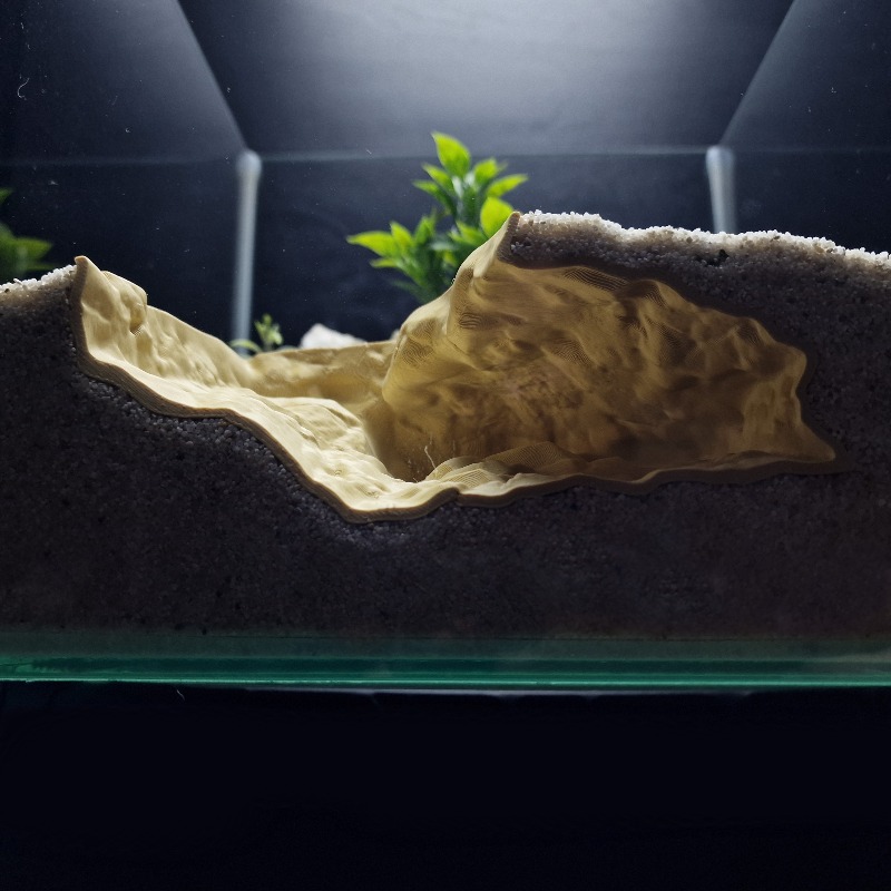 Aquarium Fish Hideout - Esconderzo de mascotas de roca natural