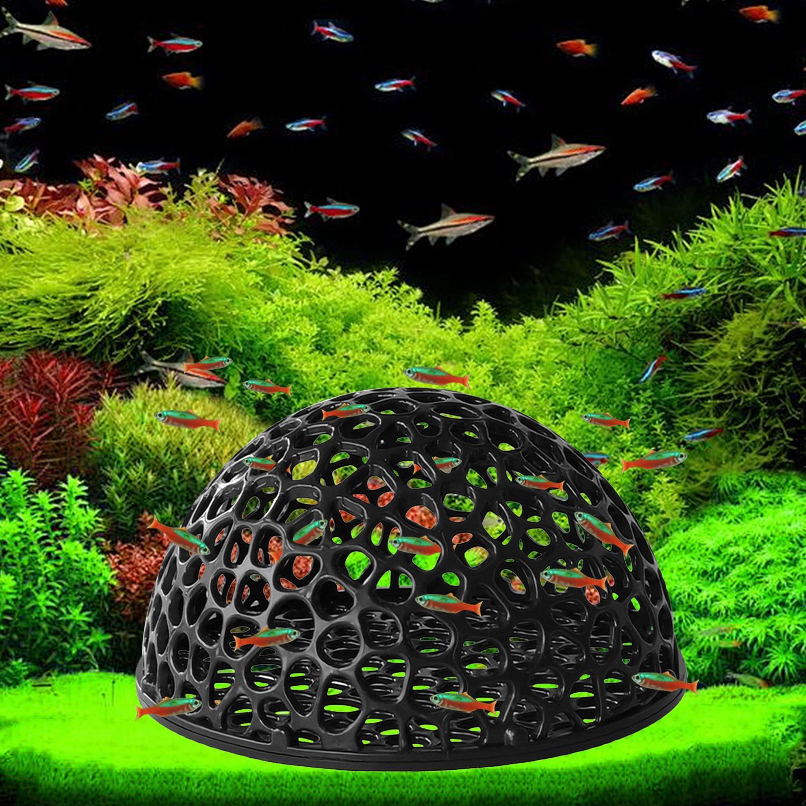 Aquarium Fish Hideout - Casa de camarones para acuario, cueva,