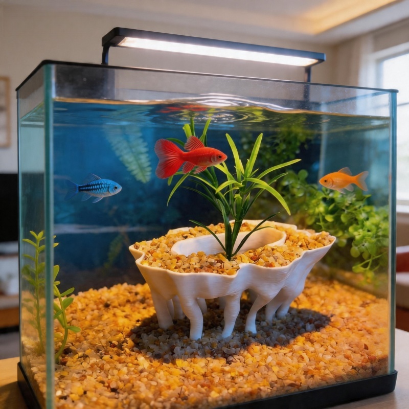 Aquarium Fish Pot - Plantas de acuario impresas en 3D