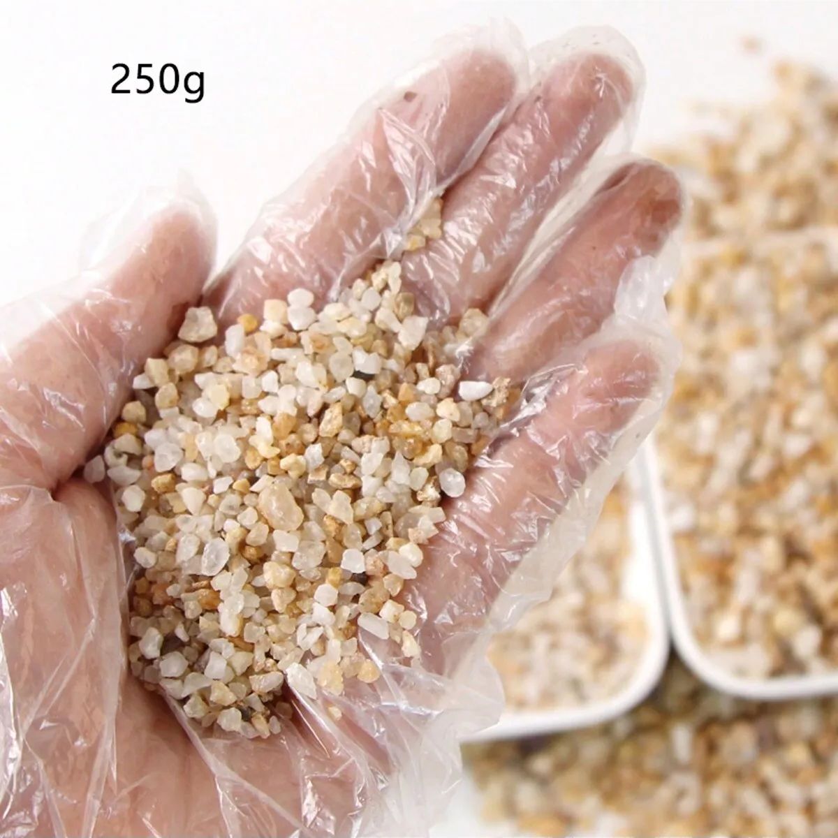1 unidad-250g de cristales nat - Aquarium Fish Pot reseña y precio