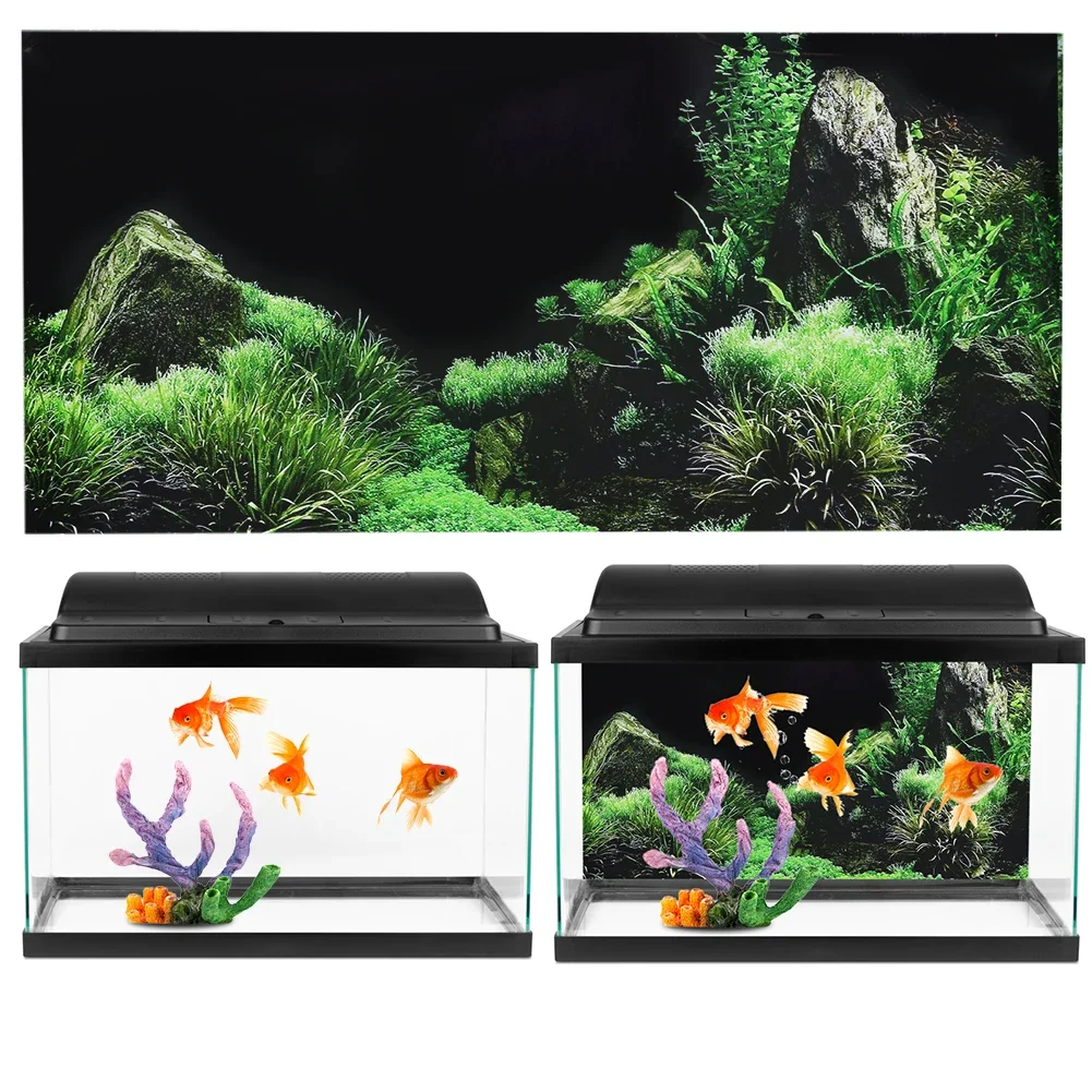 Póster de pegatina 3d para fon - Aquarium Fish Background reseña y precio