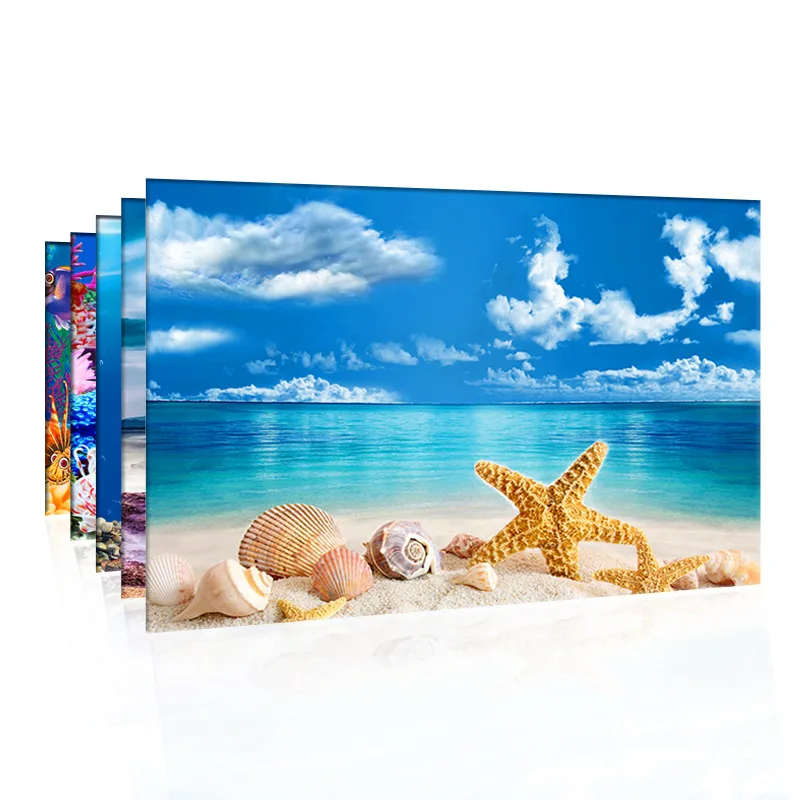 Fondo para acuario, pegatina 3 - Aquarium Fish Background reseña y precio