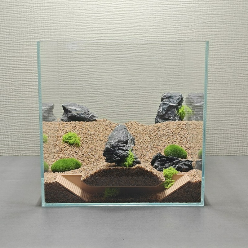 Refugio para ocultos de acuari - Aquarium Fish Hideout reseña y precio