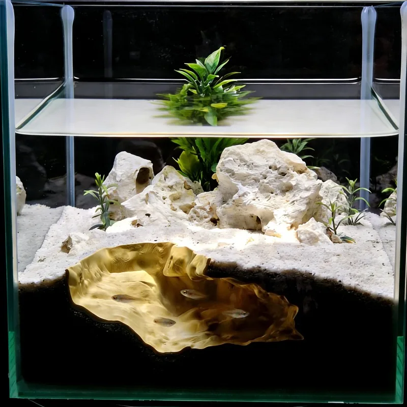 Esconderzo de mascotas de roca - Aquarium Fish Hideout reseña y precio