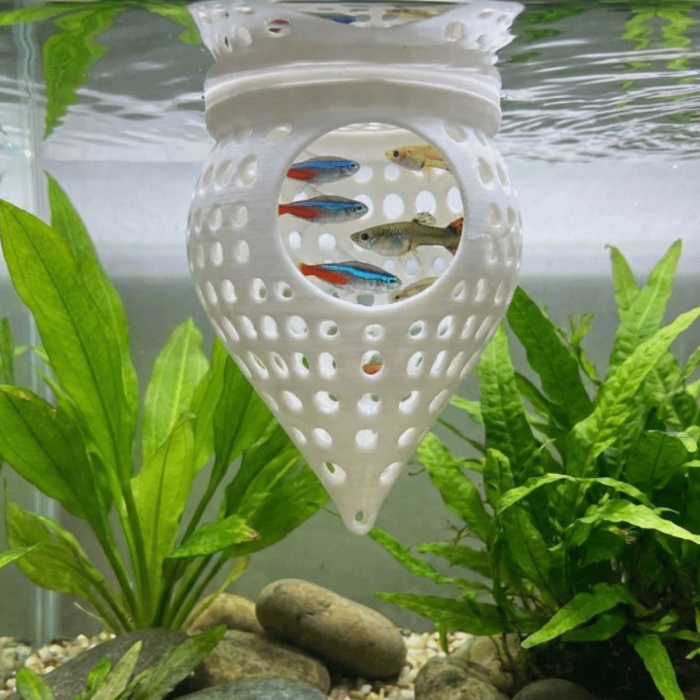 Hamaca flotante impresa en 3D  - Aquarium Fish Hideout reseña y precio
