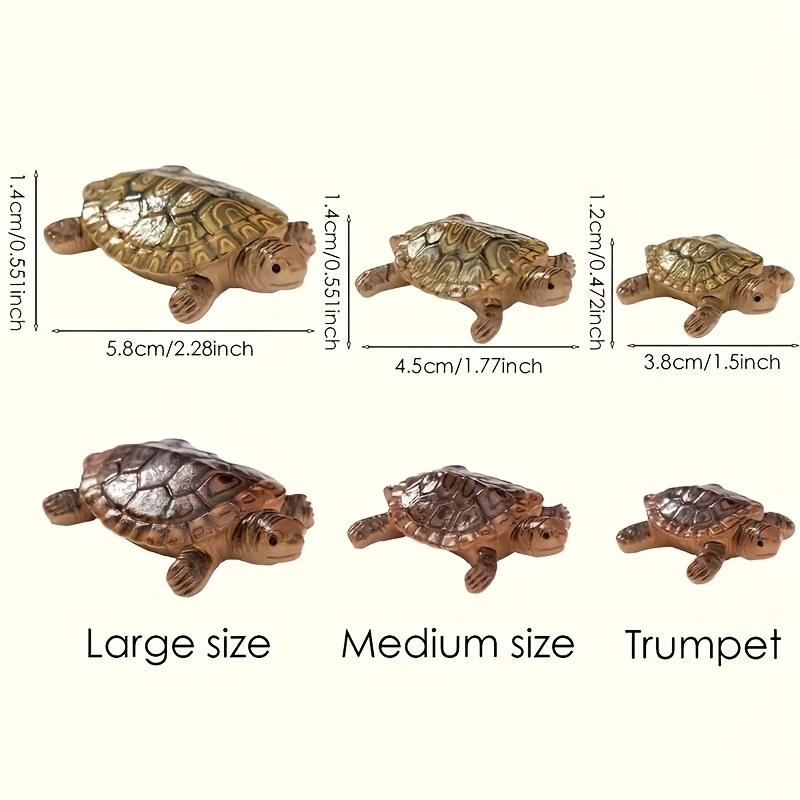 6 Mini Estatuas de Tortuga par - Aquarium Fish Small reseña y precio