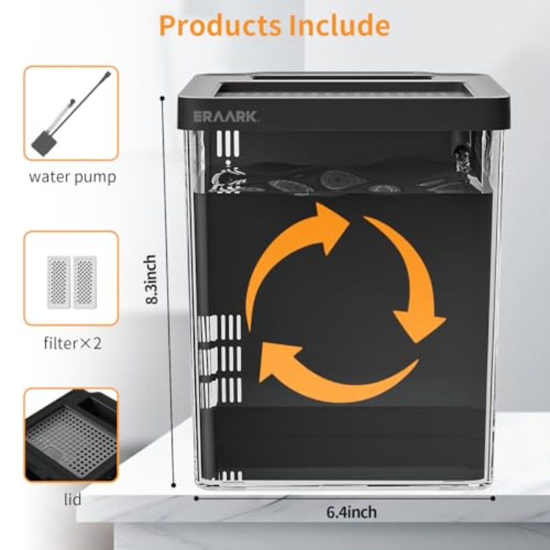 Acuario de escritorio para ofi - Aquarium Fish Keeping reseña y precio