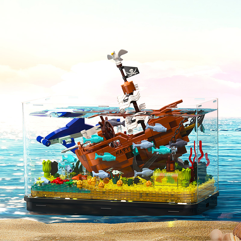 MOC Titanic Cruise Line Pirate - Aquarium Fish Keeping reseña y precio