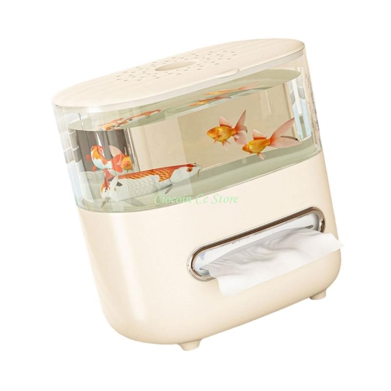 Soporte pañuelos artístico par - Aquarium Fish Japan reseña y precio