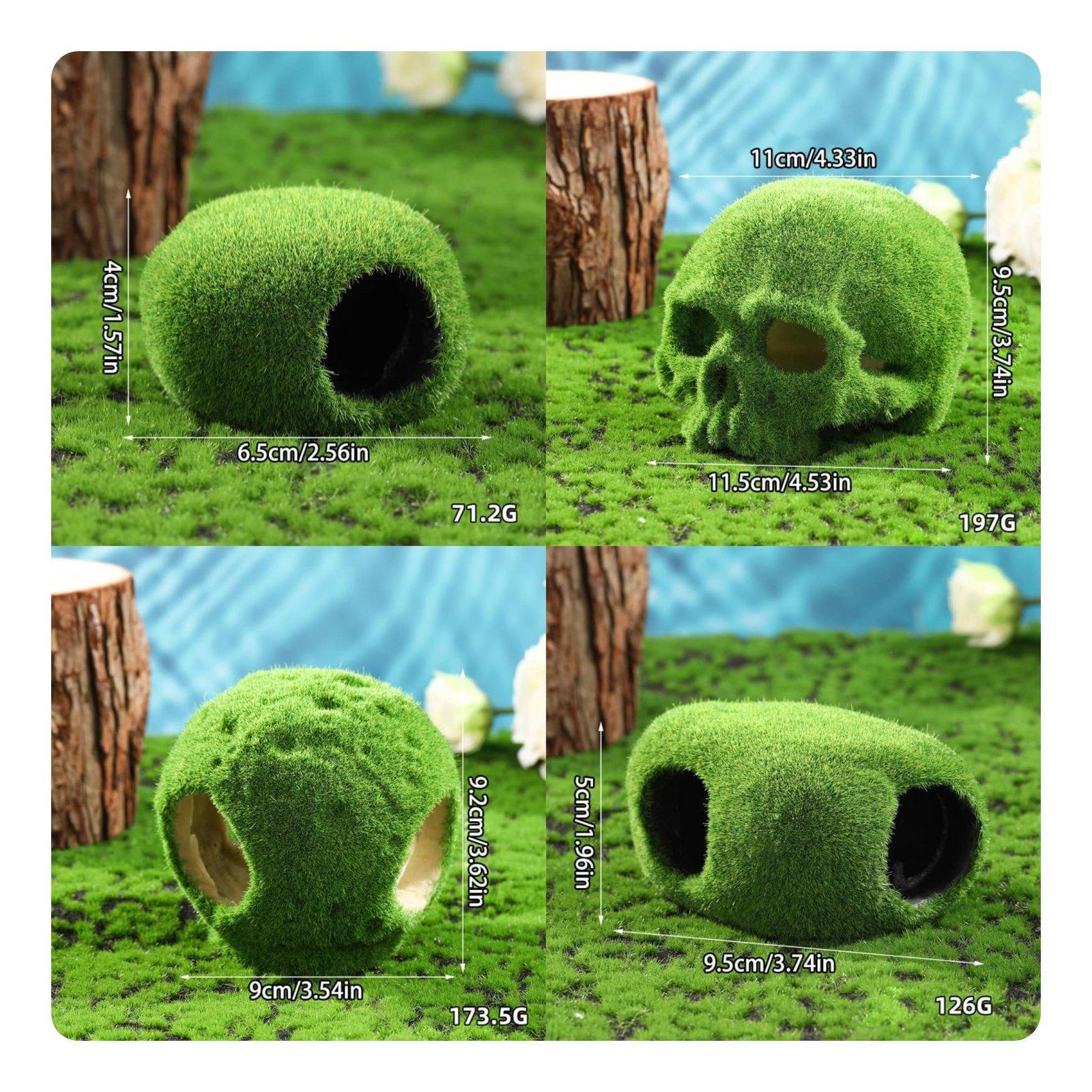 Escultura Decorativa de Musgo  - Aquarium Fish Hideout reseña y precio