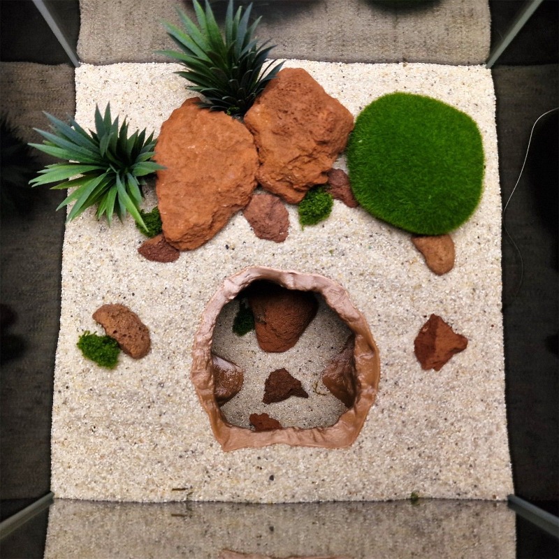 Adorno de acuario de cueva de  - Aquarium Fish Hideout reseña y precio