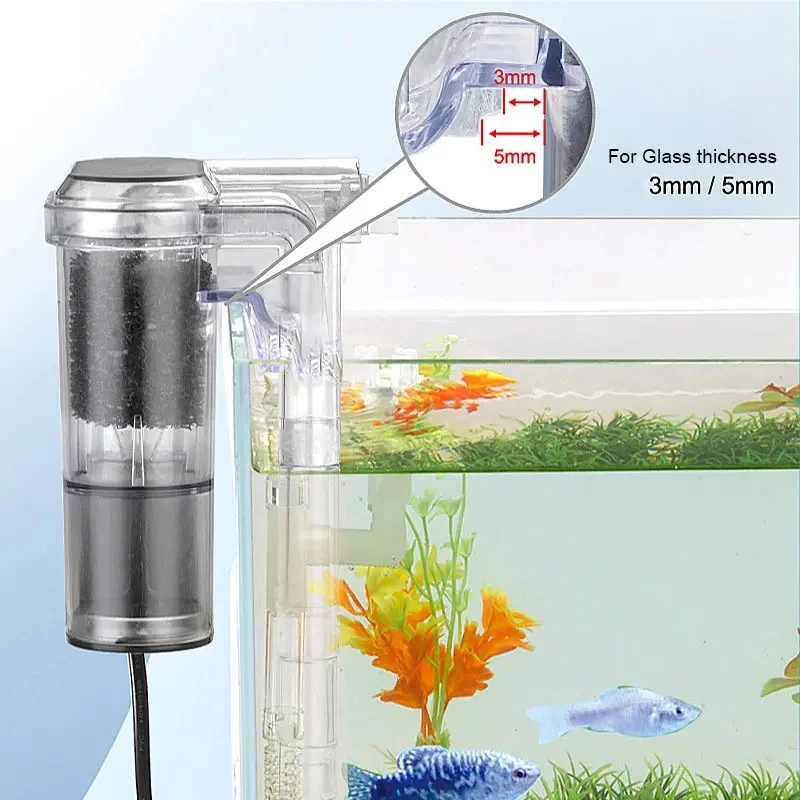 Filtro colgante de pared para  - Aquarium Fish Background reseña y precio