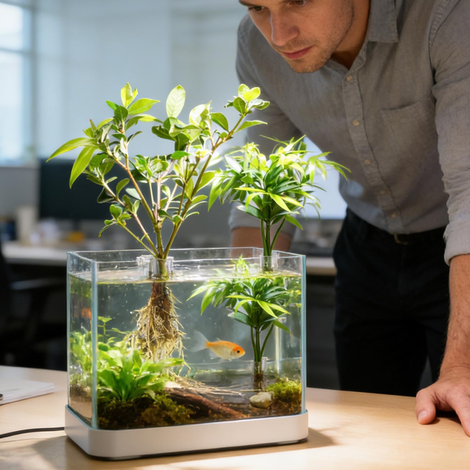 Mini maceta para pecera, 6 uds - Aquarium Fish Pot reseña y precio
