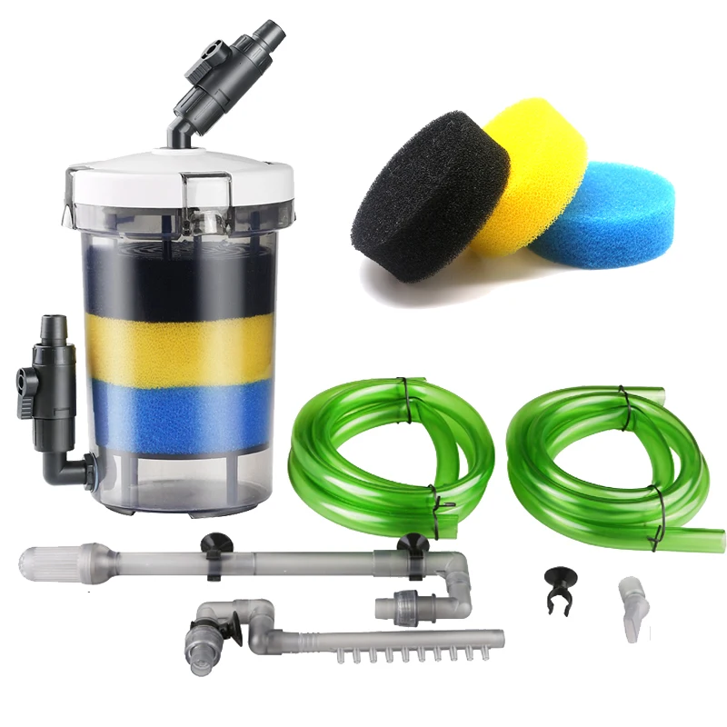 Filtro Externo Ultrasilencioso - Aquarium Fish Tank reseña y precio