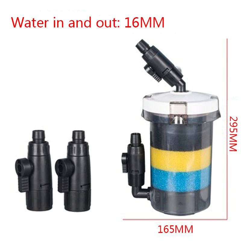 Filtro Externo Ultrasilencioso - Aquarium Fish Tank reseña y precio