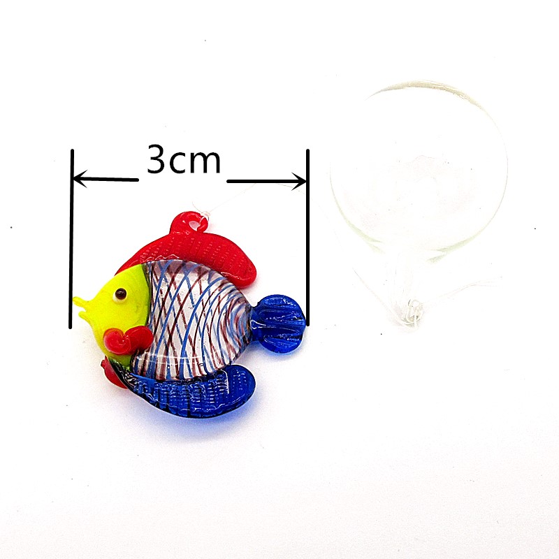 Mini estatuilla colgante de pe - Aquarium Fish Japan reseña y precio