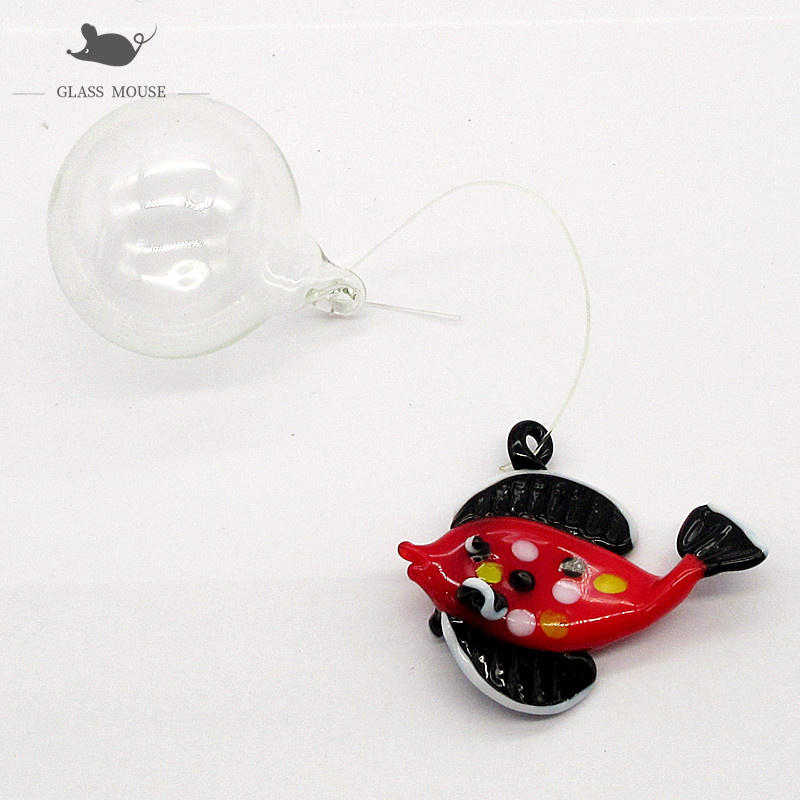 Mini estatuilla colgante de pe - Aquarium Fish Japan reseña y precio