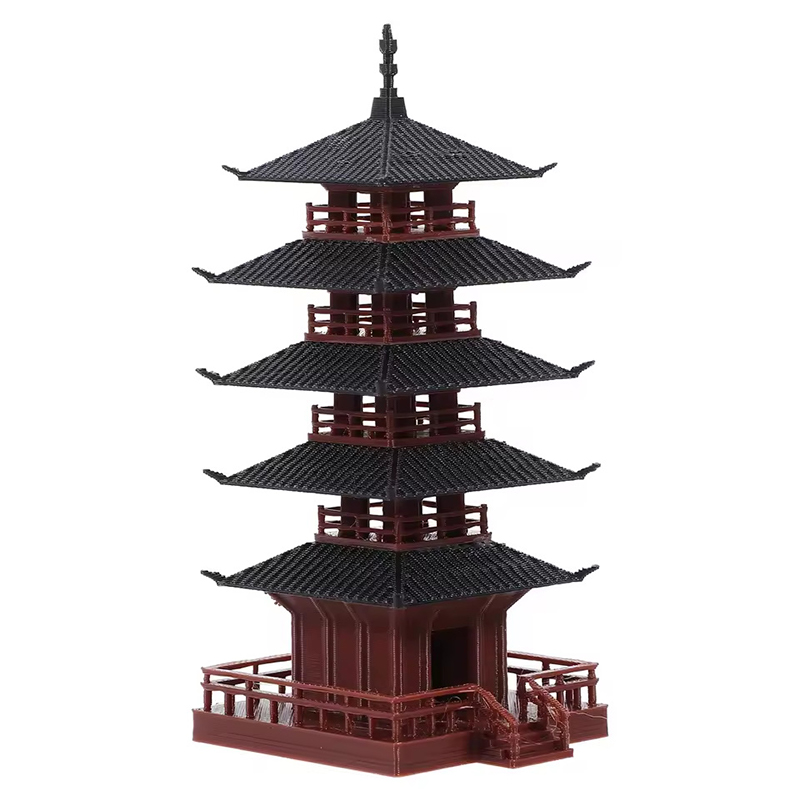 Mini estatua de pagoda, modelo - Aquarium Fish Small reseña y precio