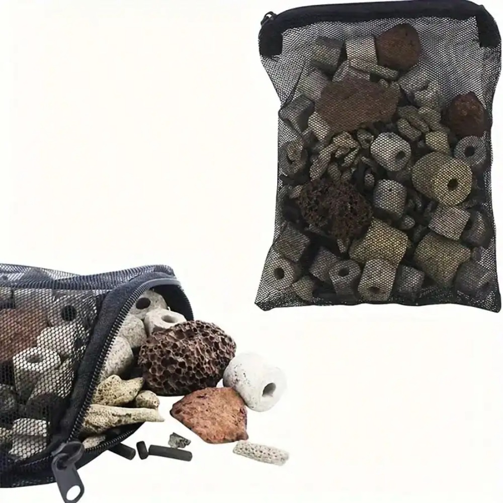 10 bolsas de filtro de malla n - Aquarium Fish Keeping reseña y precio